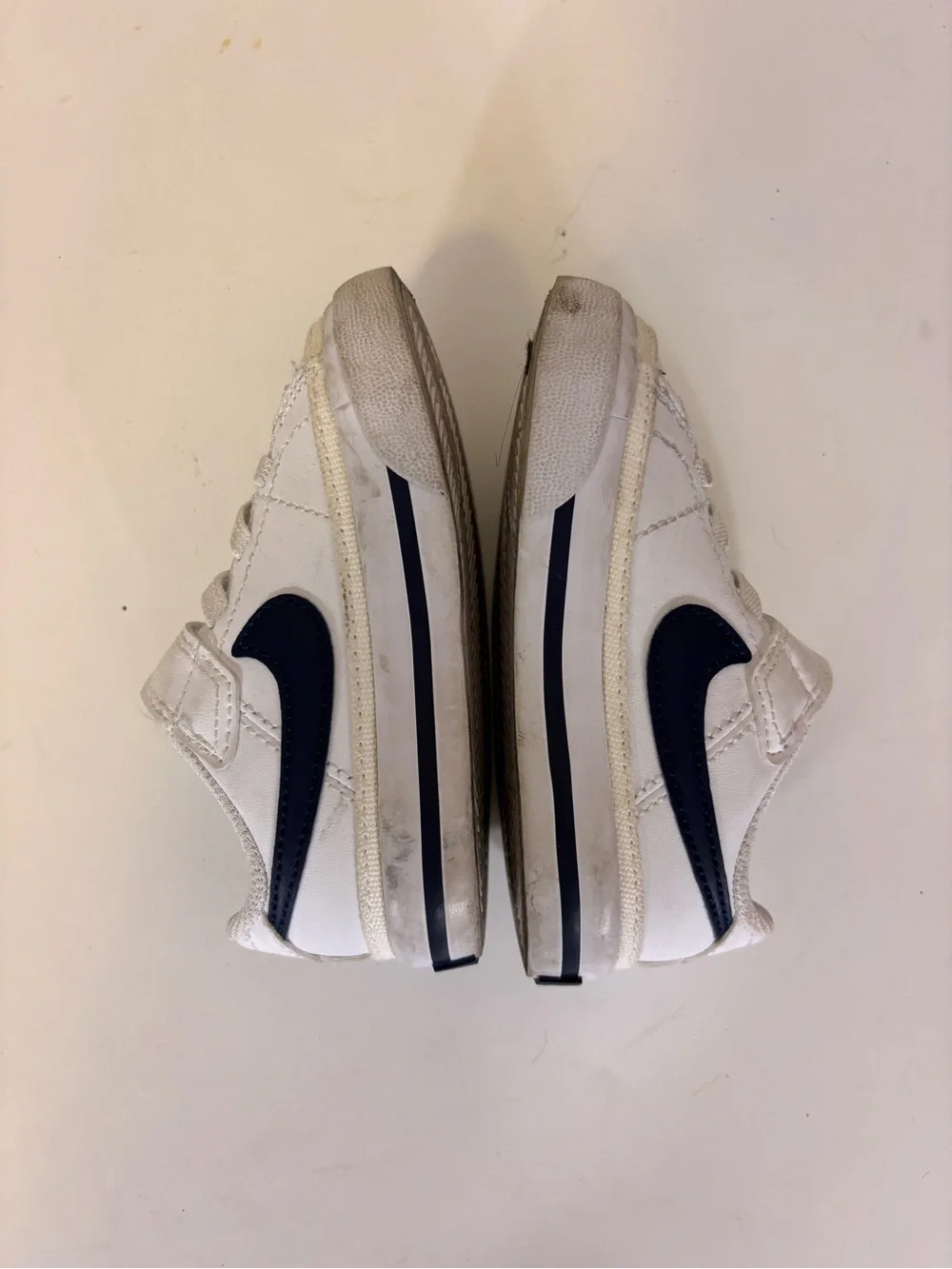 Nike Baby White & Black Strap Low-Top Sneakers Size 6